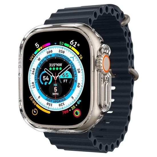 Husa Spigen Thin Fit compatibila cu Apple Watch Ultra 49mm Crystal Clear (Spigen, Ingredi) by www.silkase.ro Husa Spigen Thin Fit compatibila cu Apple Watch Ultra 49mm Crystal Clear (Ingredi, ACS05917) by www.silkase.ro
