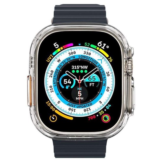 Husa Spigen Thin Fit compatibila cu Apple Watch Ultra 49mm Crystal Clear (Spigen, Ingredi) by www.silkase.ro Husa Spigen Thin Fit compatibila cu Apple Watch Ultra 49mm Crystal Clear (Ingredi, ACS05917) by www.silkase.ro