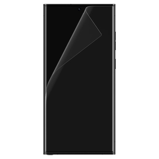 Set 2 folii protectie TPU Case friendly Spigen Neo Flex compatibil cu Samsung Galaxy S23 Ultra (Ingredi, AFL05943) by www.silkase.ro