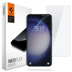 Set 2 folii protectie TPU Case friendly Spigen Neo Flex compatibil cu Samsung Galaxy S23 Plus