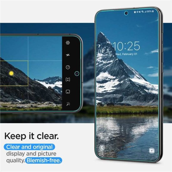 Set 2 folii protectie TPU Case friendly Spigen Neo Flex compatibil cu Samsung Galaxy S23 Plus (Ingredi, AFL05951) by www.silkase.ro