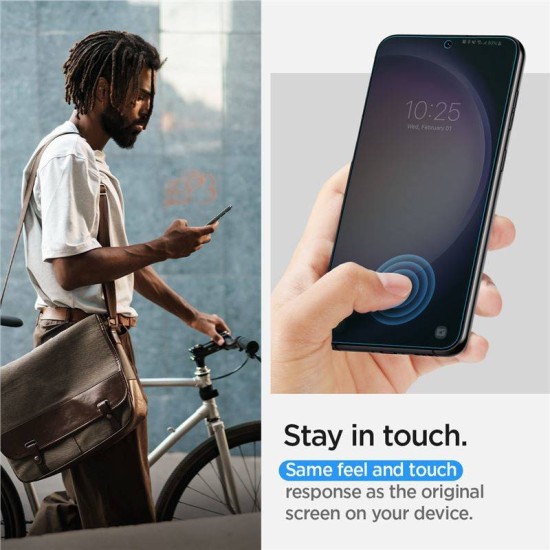 Set 2 folii protectie TPU Case friendly Spigen Neo Flex compatibil cu Samsung Galaxy S23 Plus (Ingredi, AFL05951) by www.silkase.ro