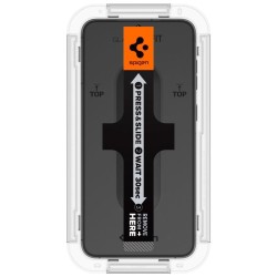 Set 2 folii sticla cu sistem de montare Case friendly Spigen GLAStR EZ FIT compatibil cu Samsung Galaxy S23