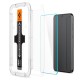 Set 2 folii sticla cu sistem de montare Case friendly Spigen GLAStR EZ FIT compatibil cu Samsung Galaxy S23 (Ingredi, AGL05958) by www.silkase.ro