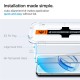 Set 2 folii sticla cu sistem de montare Case friendly Spigen GLAStR EZ FIT compatibil cu Samsung Galaxy S23 (Ingredi, AGL05958) by www.silkase.ro