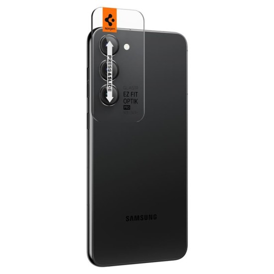 Set 2 Folii de protectie camera Spigen Optik.TR pentru Samsung Galaxy S23/S23+ Plus/S24 Negru (Spigen, Ingredi) by www.silkase.ro Set 2 Folii de protectie camera Spigen Optik.TR pentru Samsung Galaxy S23/S23+ Plus/S24 Negru (Ingredi, AGL05962) by www.silkase.ro