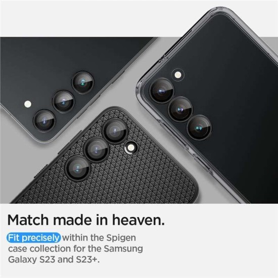 Set 2 Folii de protectie camera Spigen Optik.TR pentru Samsung Galaxy S23/S23+ Plus/S24 Negru (Spigen, Ingredi) by www.silkase.ro Set 2 Folii de protectie camera Spigen Optik.TR pentru Samsung Galaxy S23/S23+ Plus/S24 Negru (Ingredi, AGL05962) by www.silkase.ro