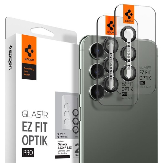 Set 2 Folii de protectie camera Spigen Optik.TR pentru Samsung Galaxy S23/S23+ Plus/S24 Negru (Spigen, Ingredi) by www.silkase.ro Set 2 Folii de protectie camera Spigen Optik.TR pentru Samsung Galaxy S23/S23+ Plus/S24 Negru (Ingredi, AGL05962) by www.silkase.ro