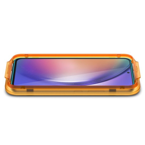 Set 2 folii sticla transparente cu sistem de montare Case friendly Spigen ALM GLAStR compatibil cu Samsung Galaxy A54 5G (Spigen, Ingredi) by www.silkase.ro Set 2 folii sticla transparente cu sistem de montare Case friendly Spigen ALM GLAStR compatibil cu Samsung Galaxy A54 5G (Ingredi, AGL05966) by www.silkase.ro