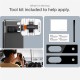 Set 2 protectii sticla camera foto Spigen Optik EZ FIT compatibil cu Google Pixel 7a Black (Ingredi, AGL05970) by www.silkase.ro