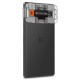 Set 2 protectii sticla camera foto Spigen Optik EZ FIT compatibil cu Google Pixel 7a Black (Ingredi, AGL05970) by www.silkase.ro