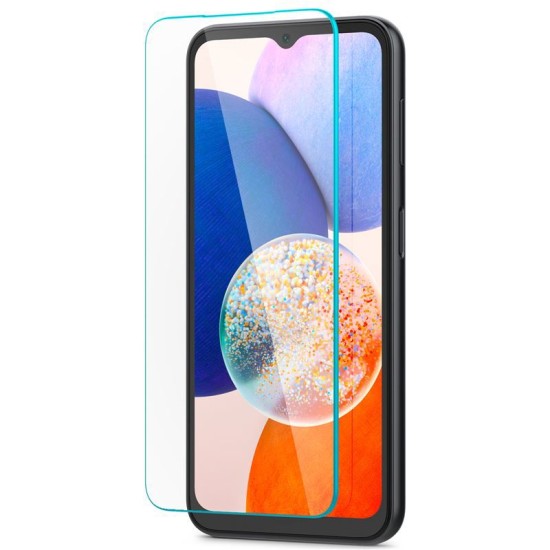 Pachet 2 x Folie Sticla Securizata Spigen Glas.tr Slim Compatibila Cu Samsung Galaxy A14 5G, Transparenta (Spigen, Ingredi) by www.silkase.ro Pachet 2 x Folie Sticla Securizata Spigen Glas.tr Slim Compatibila Cu Samsung Galaxy A14 5G, Transparenta (Ingredi, AGL05971) by www.silkase.ro