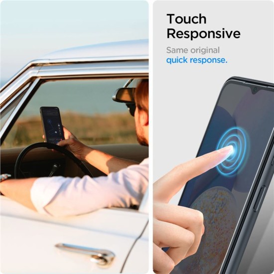 Pachet 2 x Folie Sticla Securizata Spigen Glas.tr Slim Compatibila Cu Samsung Galaxy A14 5G, Transparenta (Spigen, Ingredi) by www.silkase.ro Pachet 2 x Folie Sticla Securizata Spigen Glas.tr Slim Compatibila Cu Samsung Galaxy A14 5G, Transparenta (Ingredi, AGL05971) by www.silkase.ro
