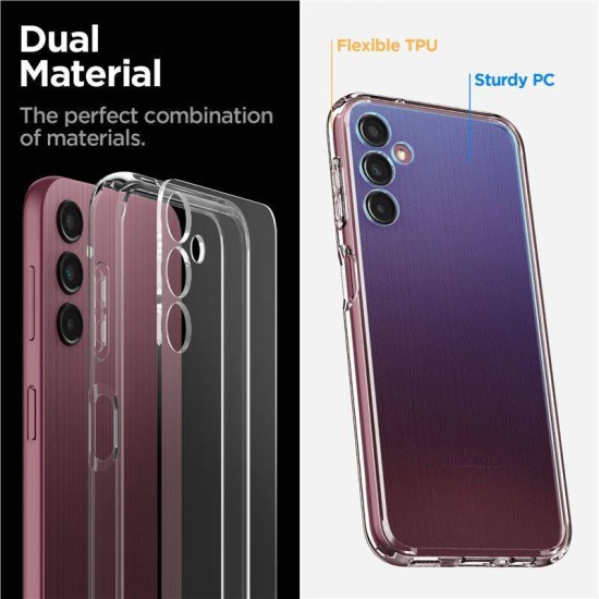 Husa Spigen Ultra Hybrid compatibila cu Samsung Galaxy A14 4G Crystal Clear (Spigen, A14 5G) by www.silkase.ro Husa Spigen Ultra Hybrid compatibila cu Samsung Galaxy A14 4G Crystal Clear (A14 5G, ACS05975) by www.silkase.ro