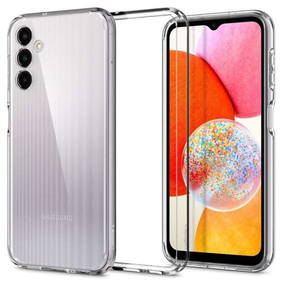 Husa Spigen Ultra Hybrid compatibila cu Samsung Galaxy A14 4G Crystal Clear (Spigen, A14 5G) by www.silkase.ro Husa Spigen Ultra Hybrid compatibila cu Samsung Galaxy A14 4G Crystal Clear (A14 5G, ACS05975) by www.silkase.ro