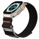 Curea Spigen DuraPro Flex Ultra compatibila cu Apple Watch 4/5/6/7/8/9/SE/Ultra1/2 42/44/45/49mm Black (Ingredi, AMP05981) by www.silkase.ro