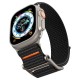 Curea Spigen DuraPro Flex Ultra compatibila cu Apple Watch 4/5/6/7/8/9/SE/Ultra1/2 42/44/45/49mm Black (Ingredi, AMP05981) by www.silkase.ro