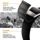 Curea Spigen DuraPro Flex Ultra compatibila cu Apple Watch 4/5/6/7/8/9/SE/Ultra1/2 42/44/45/49mm Black (Ingredi, AMP05981) by www.silkase.ro