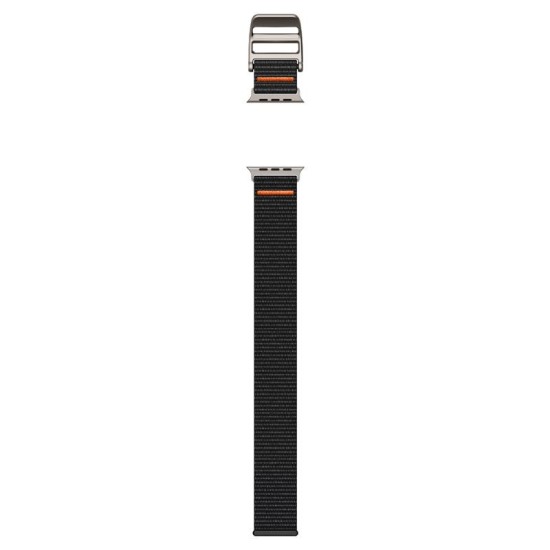 Curea Spigen DuraPro Flex Ultra compatibila cu Apple Watch 4/5/6/7/8/9/SE/Ultra1/2 42/44/45/49mm Black (Ingredi, AMP05981) by www.silkase.ro