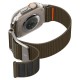 Curea Spigen DuraPro Flex Ultra compatibila cu Apple Watch 4/5/6/7/8/9/SE/Ultra1/2 42/44/45/49mm Khaki (Ingredi, AMP05982) by www.silkase.ro