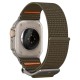 Curea Spigen DuraPro Flex Ultra compatibila cu Apple Watch 4/5/6/7/8/9/SE/Ultra1/2 42/44/45/49mm Khaki (Ingredi, AMP05982) by www.silkase.ro