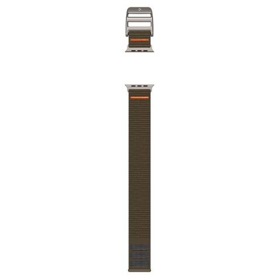 Curea Spigen DuraPro Flex Ultra compatibila cu Apple Watch 4/5/6/7/8/9/SE/Ultra1/2 42/44/45/49mm Khaki (Ingredi, AMP05982) by www.silkase.ro