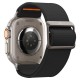 Curea pentru Apple Watch 1/2/3/4/5/6/7/8/9/10/SE/SE 2/Ultra/Ultra 2 (42/44/45/46/49mm) - Spigen Fit Lite Ultra - Black (Ingredi, AMP05983) by www.silkase.ro