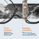 Curea pentru Apple Watch 1/2/3/4/5/6/7/8/9/10/SE/SE 2/Ultra/Ultra 2 (42/44/45/46/49mm) - Spigen Fit Lite Ultra - Black (Ingredi, AMP05983) by www.silkase.ro