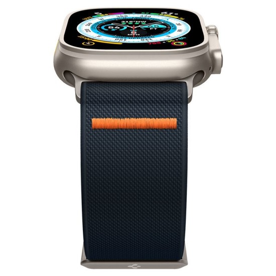 Curea Spigen Fit Lite Ultra compatibila cu Apple Watch 4/5/6/7/8/SE/Ultra 42/44/45/49mm Navy (Ingredi, AMP05984) by www.silkase.ro