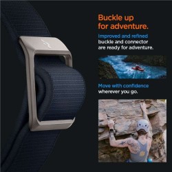 Curea Spigen Fit Lite Ultra compatibila cu Apple Watch 4/5/6/7/8/SE/Ultra 42/44/45/49mm Navy Curea Spigen Fit Lite Ultra compatibila cu Apple Watch 4/5/6/7/8/SE/Ultra 42/44/45/49mm Navy