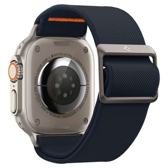 Curea Spigen Fit Lite Ultra compatibila cu Apple Watch 4/5/6/7/8/SE/Ultra 42/44/45/49mm Navy (Ingredi, AMP05984) by www.silkase.ro