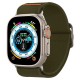 Curea Spigen Fit Lite Ultra compatibila cu Apple Watch 4/5/6/7/8/SE/Ultra 42/44/45/49mm Khaki (Ingredi, AMP05985) by www.silkase.ro