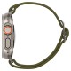 Curea Spigen Fit Lite Ultra compatibila cu Apple Watch 4/5/6/7/8/SE/Ultra 42/44/45/49mm Khaki (Ingredi, AMP05985) by www.silkase.ro