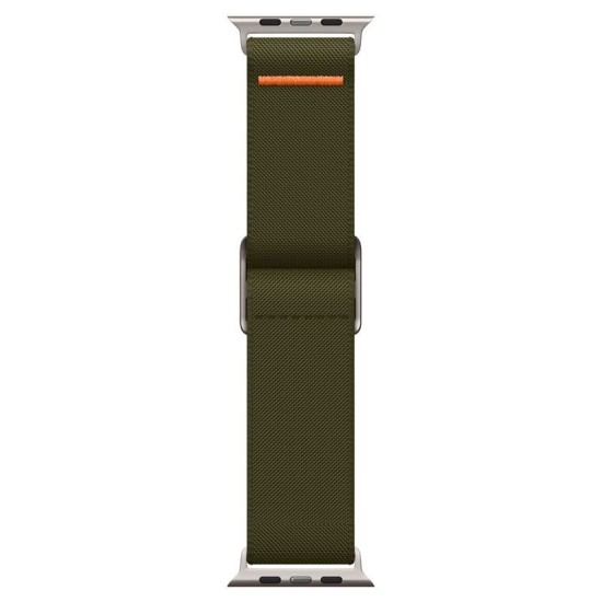 Curea Spigen Fit Lite Ultra compatibila cu Apple Watch 4/5/6/7/8/SE/Ultra 42/44/45/49mm Khaki (Ingredi, AMP05985) by www.silkase.ro