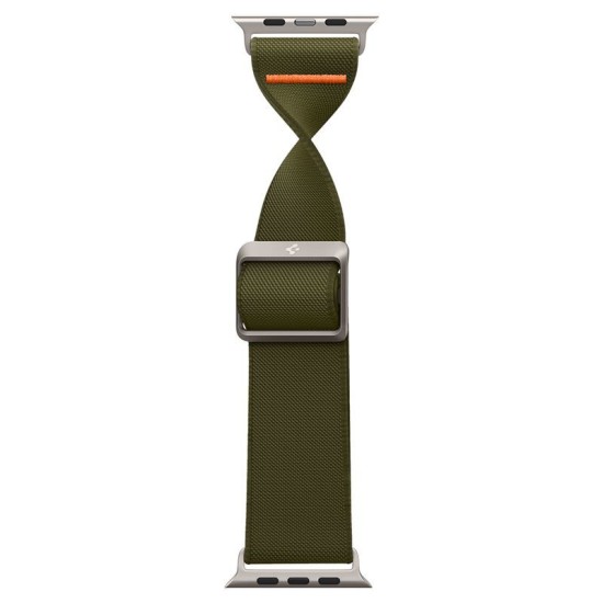 Curea Spigen Fit Lite Ultra compatibila cu Apple Watch 4/5/6/7/8/SE/Ultra 42/44/45/49mm Khaki (Ingredi, AMP05985) by www.silkase.ro