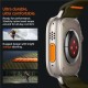 Curea Spigen Fit Lite Ultra compatibila cu Apple Watch 4/5/6/7/8/SE/Ultra 42/44/45/49mm Khaki (Ingredi, AMP05985) by www.silkase.ro