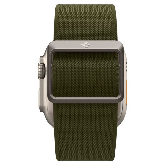 Curea Spigen Fit Lite Ultra compatibila cu Apple Watch 4/5/6/7/8/SE/Ultra 42/44/45/49mm Khaki (Ingredi, AMP05985) by www.silkase.ro