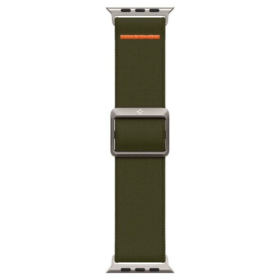 Curea Spigen Fit Lite Ultra compatibila cu Apple Watch 4/5/6/7/8/SE/Ultra 42/44/45/49mm Khaki (Ingredi, AMP05985) by www.silkase.ro
