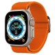 Curea pentru Apple Watch 1/2/3/4/5/6/7/8/9/SE/SE 2/Ultra/Ultra 2 (42/44/45/49mm) - Spigen Fit Lite Ultra - Orange (Ingredi, AMP05986) by www.silkase.ro