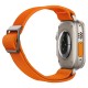 Curea pentru Apple Watch 1/2/3/4/5/6/7/8/9/SE/SE 2/Ultra/Ultra 2 (42/44/45/49mm) - Spigen Fit Lite Ultra - Orange (Ingredi, AMP05986) by www.silkase.ro