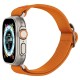 Curea pentru Apple Watch 1/2/3/4/5/6/7/8/9/SE/SE 2/Ultra/Ultra 2 (42/44/45/49mm) - Spigen Fit Lite Ultra - Orange (Ingredi, AMP05986) by www.silkase.ro