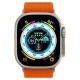 Curea pentru Apple Watch 1/2/3/4/5/6/7/8/9/SE/SE 2/Ultra/Ultra 2 (42/44/45/49mm) - Spigen Fit Lite Ultra - Orange (Ingredi, AMP05986) by www.silkase.ro
