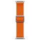 Curea pentru Apple Watch 1/2/3/4/5/6/7/8/9/SE/SE 2/Ultra/Ultra 2 (42/44/45/49mm) - Spigen Fit Lite Ultra - Orange (Ingredi, AMP05986) by www.silkase.ro