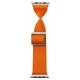 Curea pentru Apple Watch 1/2/3/4/5/6/7/8/9/SE/SE 2/Ultra/Ultra 2 (42/44/45/49mm) - Spigen Fit Lite Ultra - Orange (Ingredi, AMP05986) by www.silkase.ro