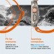 Curea pentru Apple Watch 1/2/3/4/5/6/7/8/9/SE/SE 2/Ultra/Ultra 2 (42/44/45/49mm) - Spigen Fit Lite Ultra - Orange (Ingredi, AMP05986) by www.silkase.ro