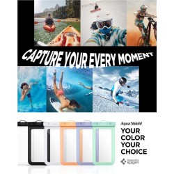 Husa waterproof universala Spigen A601 White Husa waterproof universala Spigen A601 White