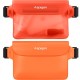 Set 2 borsete waterproof universale Spigen A620 Orange (Genți și Borsete Telefon, AMP06021) by www.silkase.ro