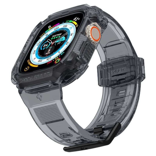 Husa cu curea Spigen pentru Apple Watch Ultra 2/1 49mm, Gri (Ingredi, ACS06028) by www.silkase.ro