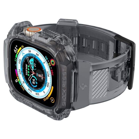 Husa cu curea Spigen pentru Apple Watch Ultra 2/1 49mm, Gri (Ingredi, ACS06028) by www.silkase.ro