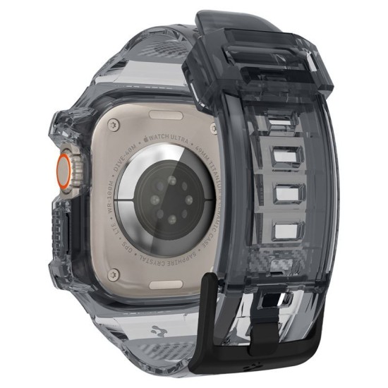 Husa cu curea Spigen pentru Apple Watch Ultra 2/1 49mm, Gri (Ingredi, ACS06028) by www.silkase.ro